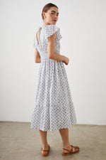 Seona Printed Cotton Dress