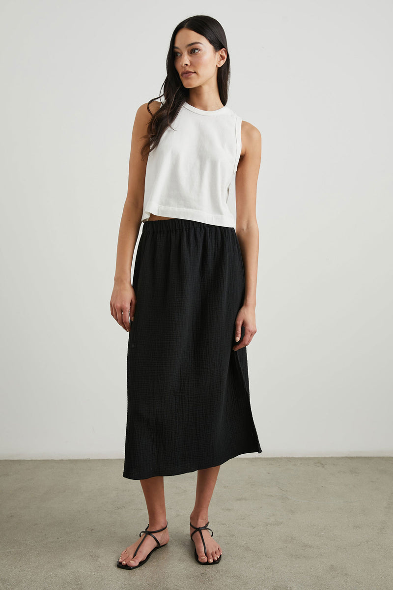 Soraya Cotton Gauze Skirt ABoutique Online