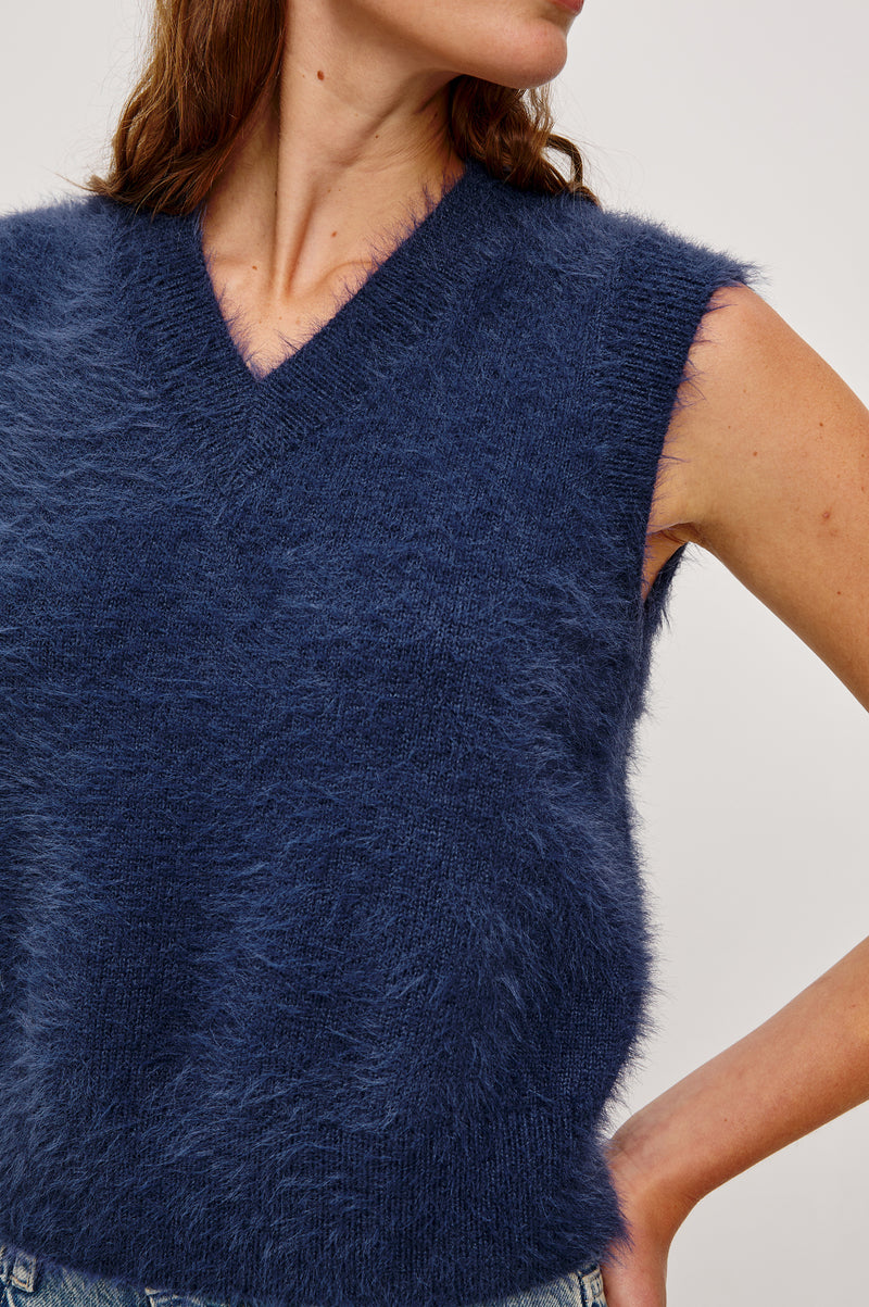 Talli Wool-Blended Knit Vest