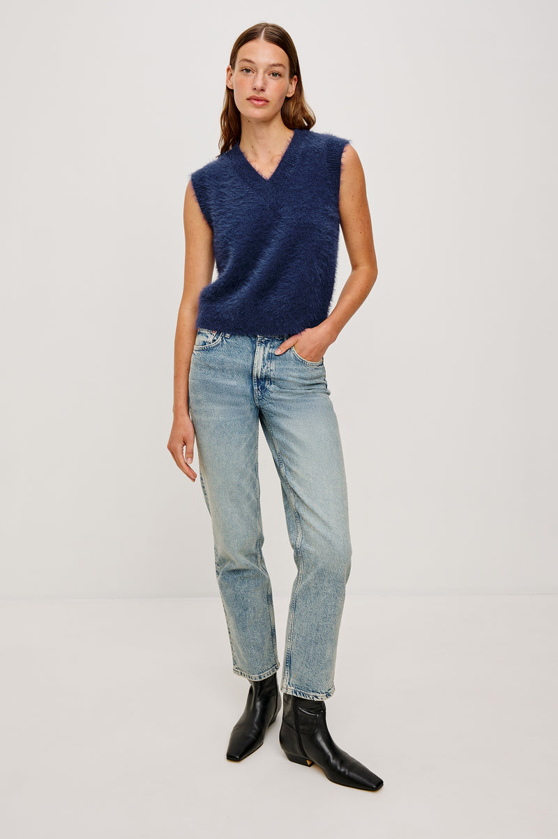 Talli Wool-Blended Knit Vest