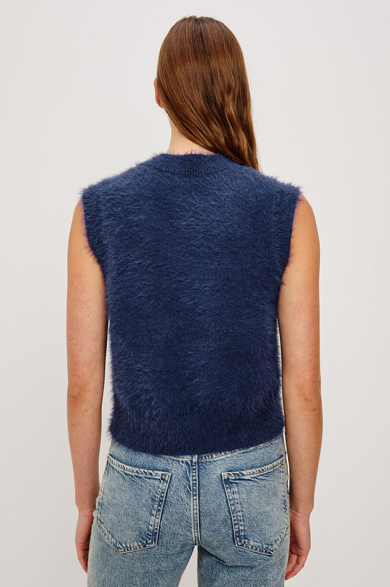 Talli Wool-Blended Knit Vest