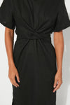 Dapple Linen Midi Dress
