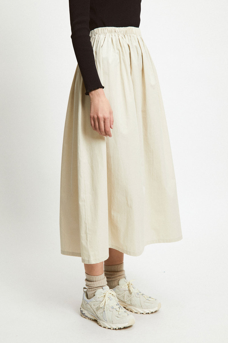 Fisher Cotton A-line Skirt