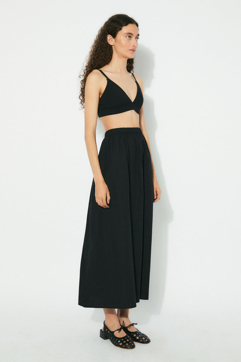 Fisher Cotton A-line Skirt