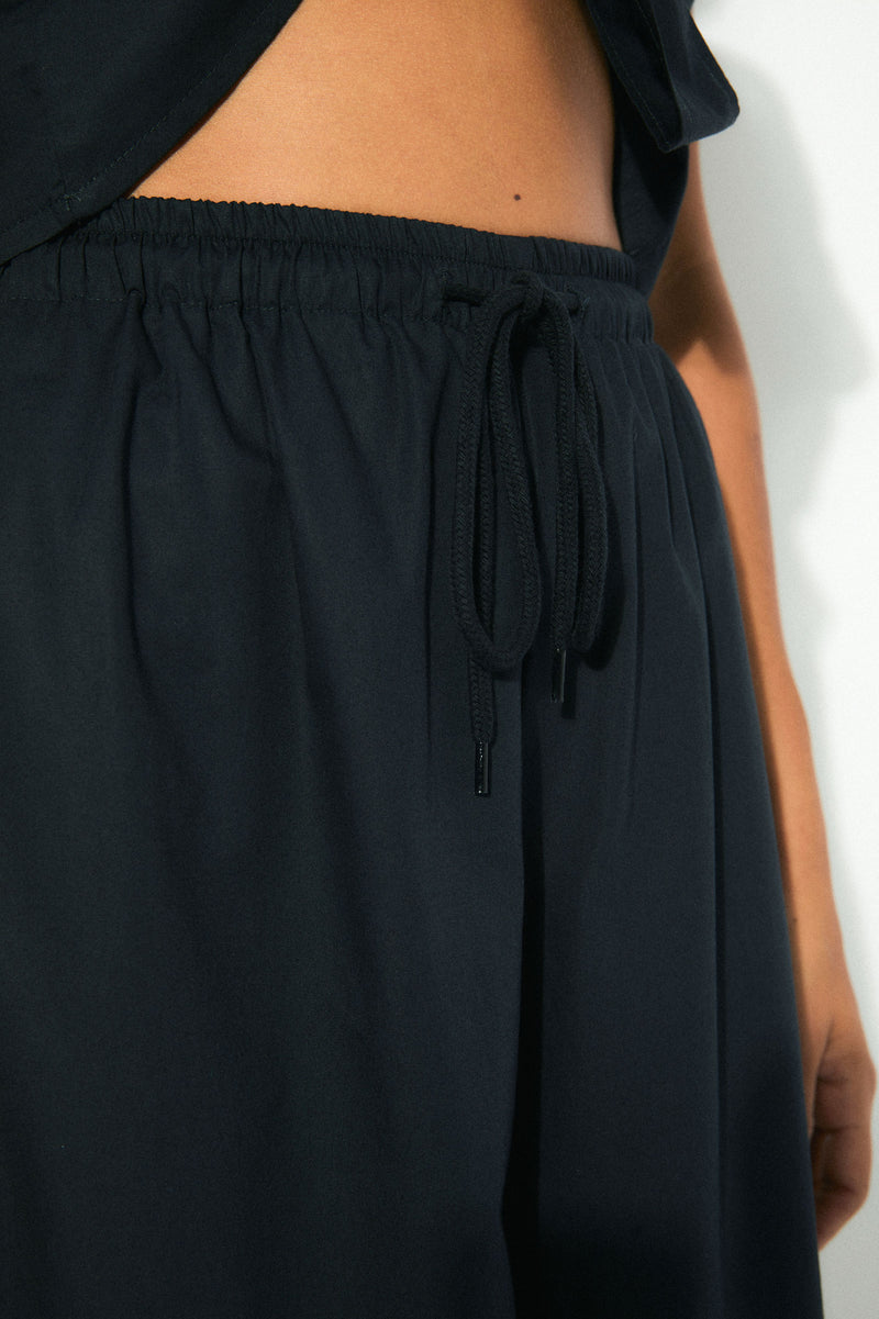 Lobe Cotton Wide-Leg Trousers