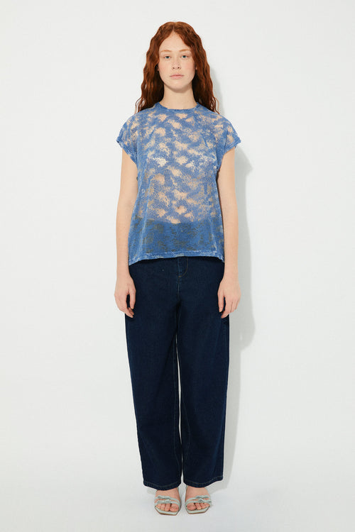 Musel Cotton-Blended Top