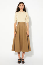 Opal Cotton Twill Skirt