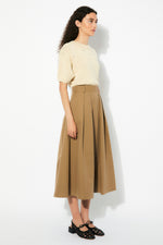 Opal Cotton Twill Skirt