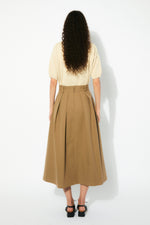 Opal Cotton Twill Skirt
