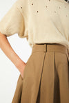 Opal Cotton Twill Skirt