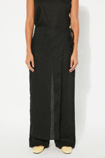 Root Linen Wrap Trousers