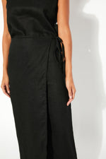 Root Linen Wrap Trousers
