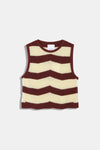 Erin Wool Blended Knit Vest