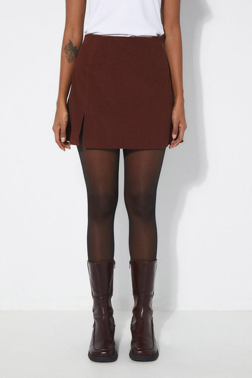 Sylvia Corduroy Mini Skirt