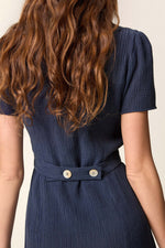 Marin Viscose-Blended Midi Dress