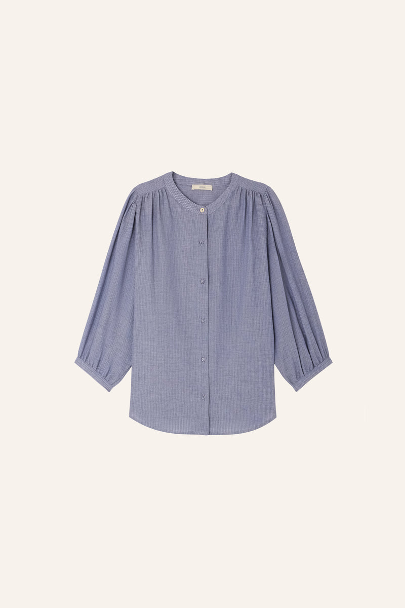 A View Cotton-Blended Blouse
