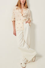Botenzo Jacquard Cotton Shirt