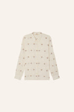 Botenzo Jacquard Cotton Shirt