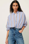 Celona Striped Viscose Shirt