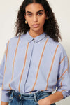 Celona Striped Viscose Shirt