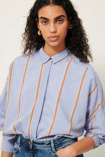Celona Striped Viscose Shirt