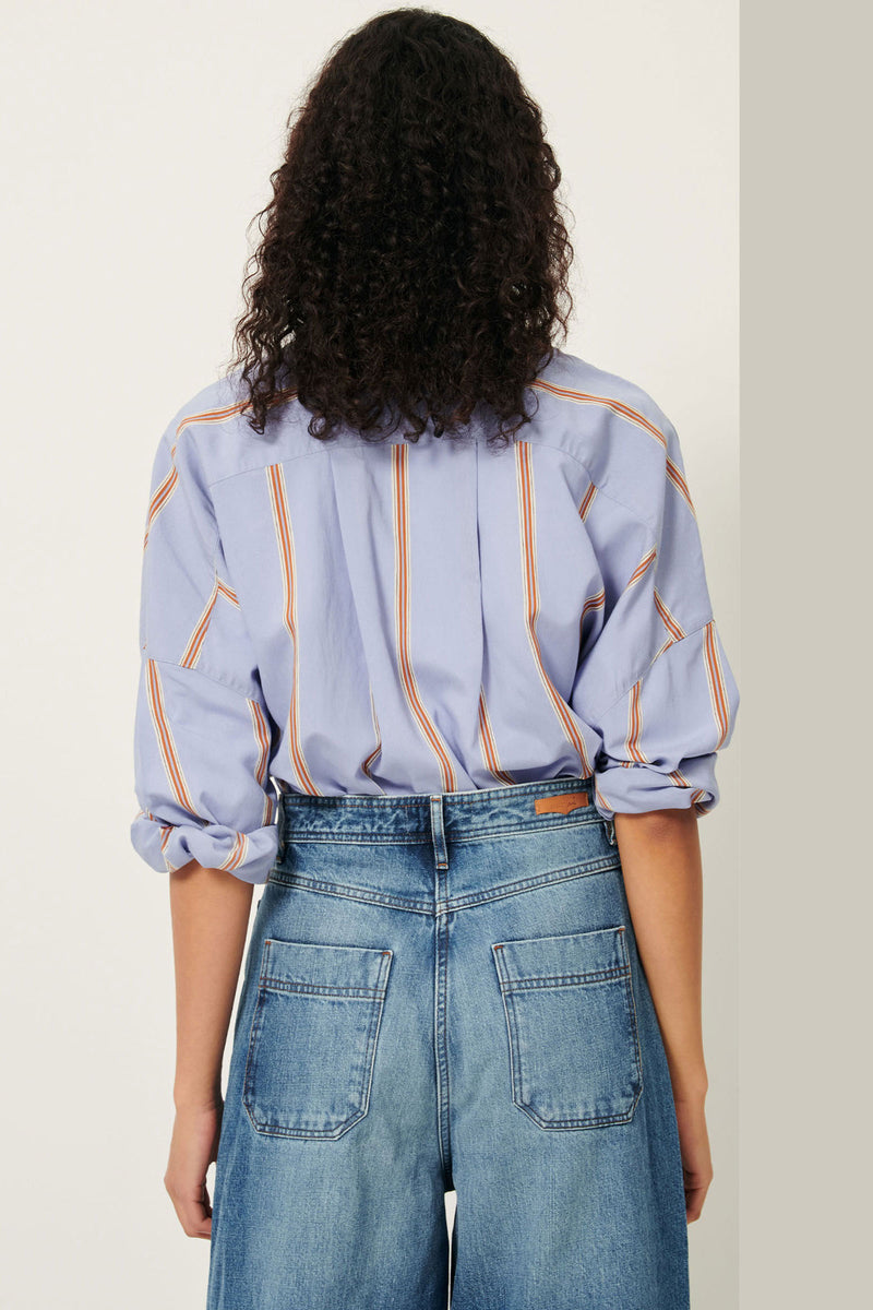 Celona Striped Viscose Shirt