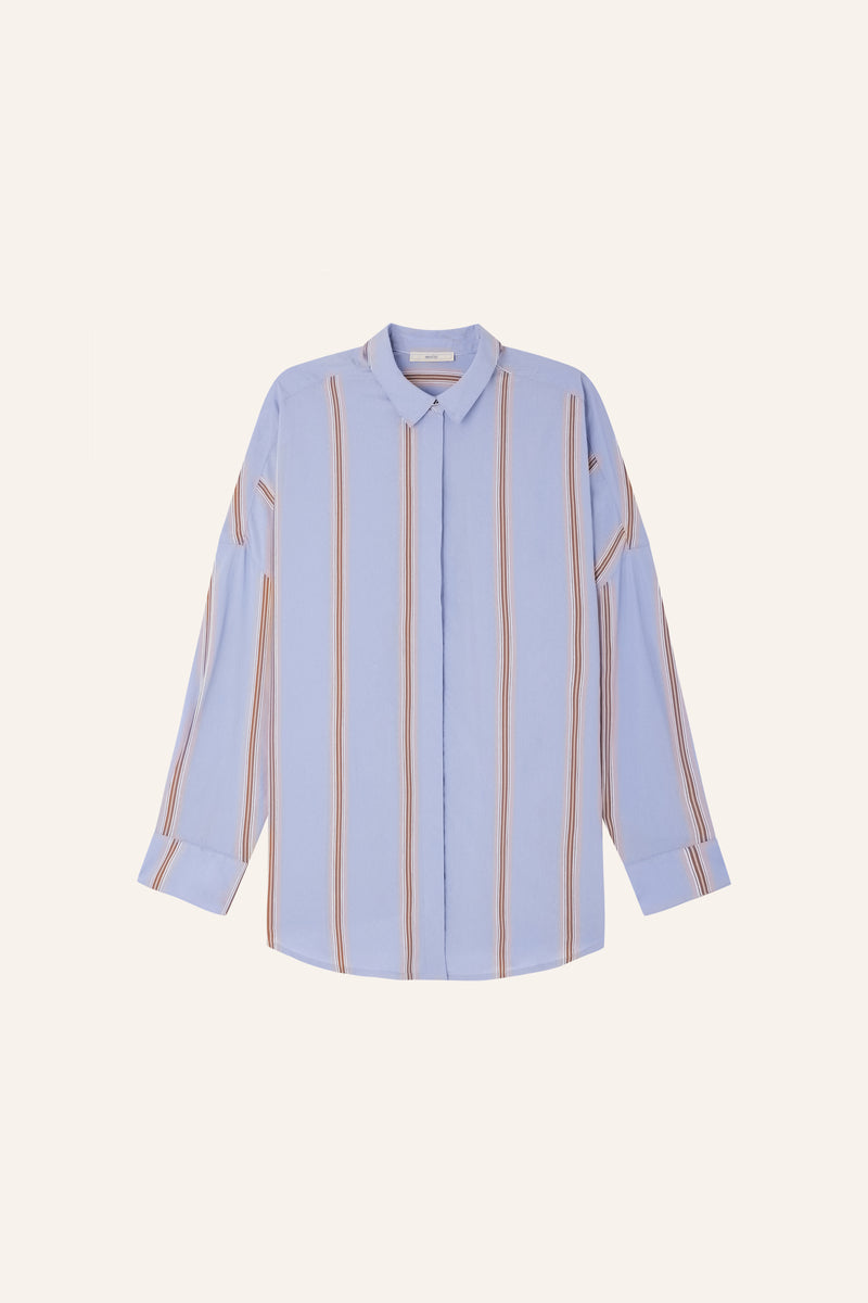 Celona Striped Viscose Shirt