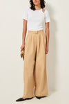 Claro Cotton Rib Knit Top