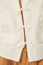 Dellani Embroidery Cotton Blouse