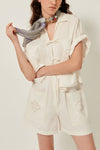 Dellani Embroidery Cotton Blouse
