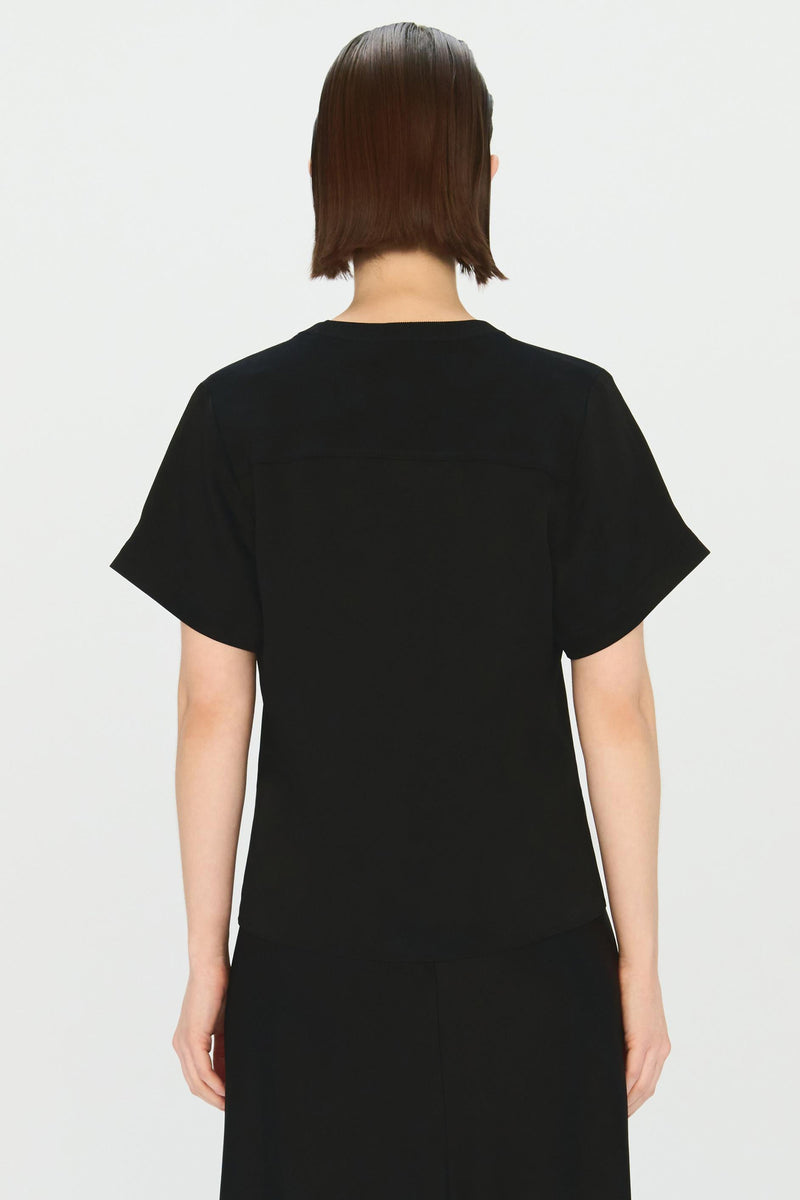 Addy Knit Back T-Shirt