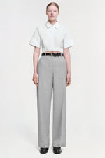 Sabrina Cotton Cropped Shirt