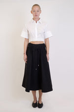 Tona Cotton Midi Skirt