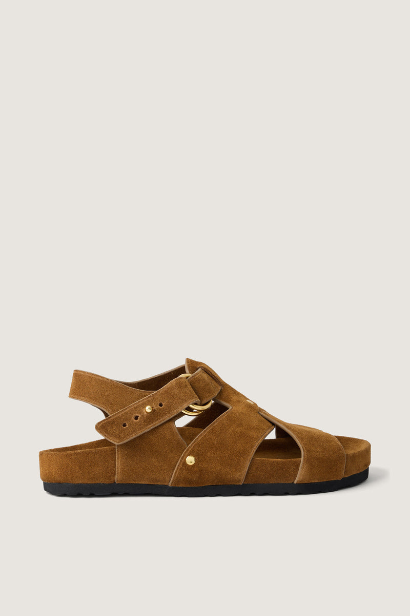 Ari Split Leather Sandals