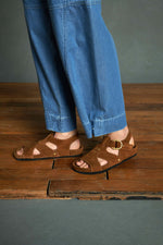 Ari Split Leather Sandals