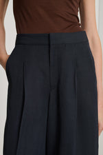 Bristol Linen-Blended Tailored Trousers