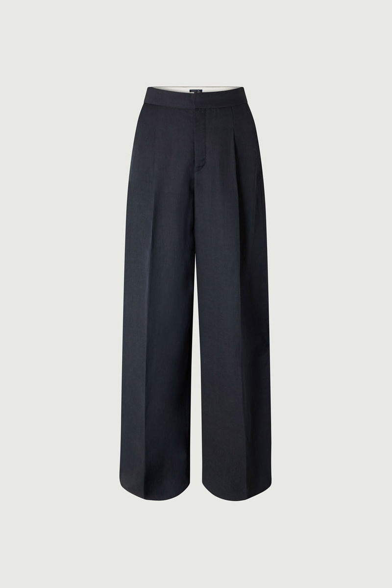 Bristol Linen-Blended Tailored Trousers