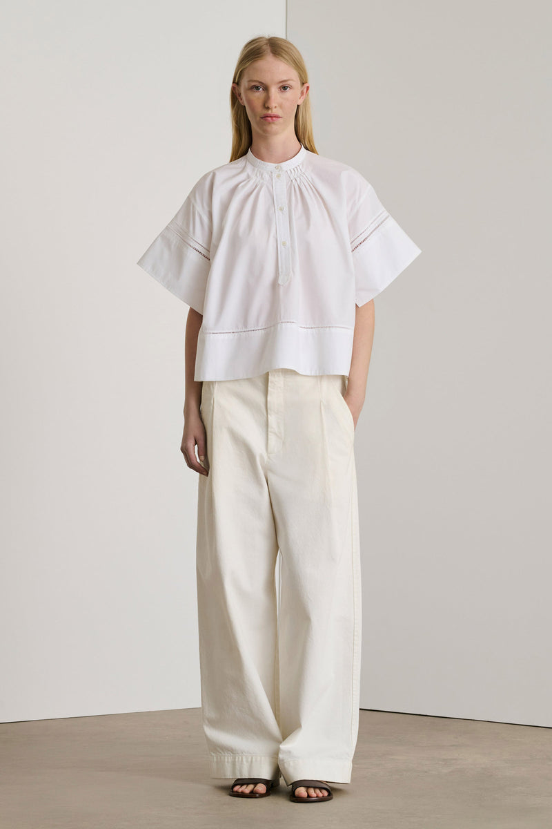 Dara Cotton Poplin Blouse