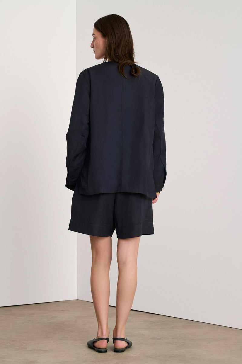Dawson Linen-Blended Tailored Shorts