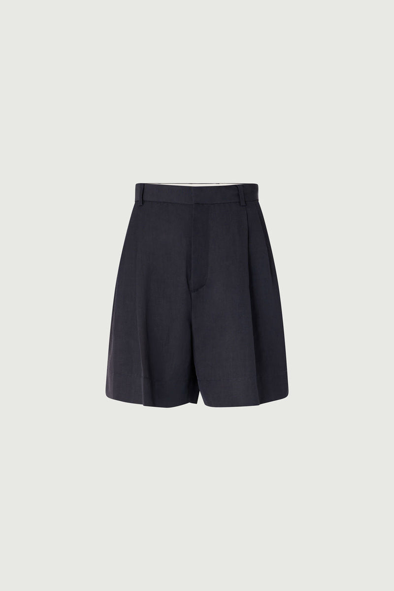 Dawson Linen-Blended Tailored Shorts