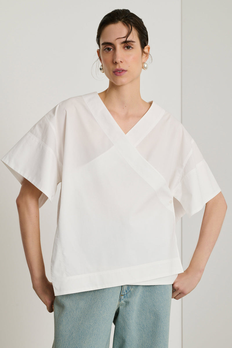 Eager Cotton Poplin Blouse