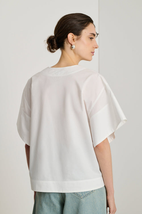 Eager Cotton Poplin Blouse