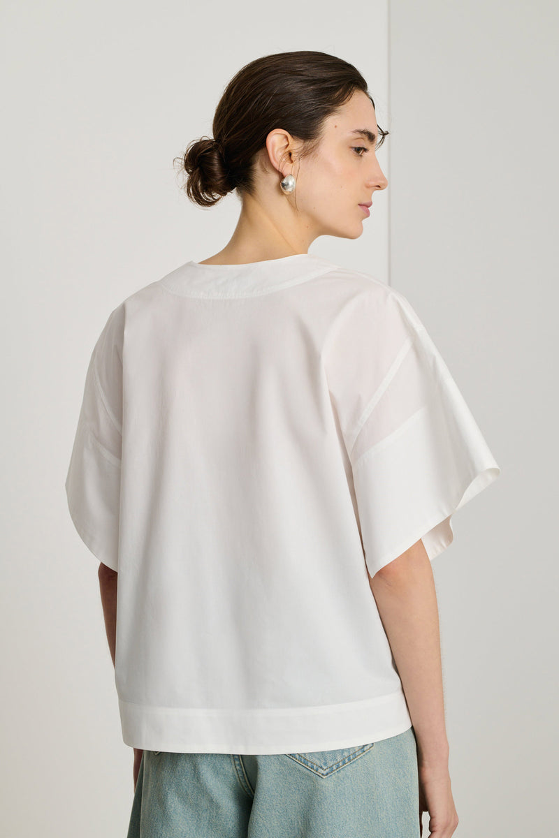 Eager Cotton Poplin Blouse