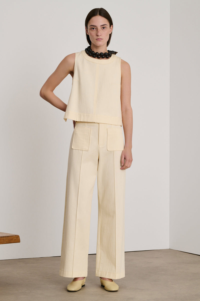 Harry Cotton Canvas Trousers