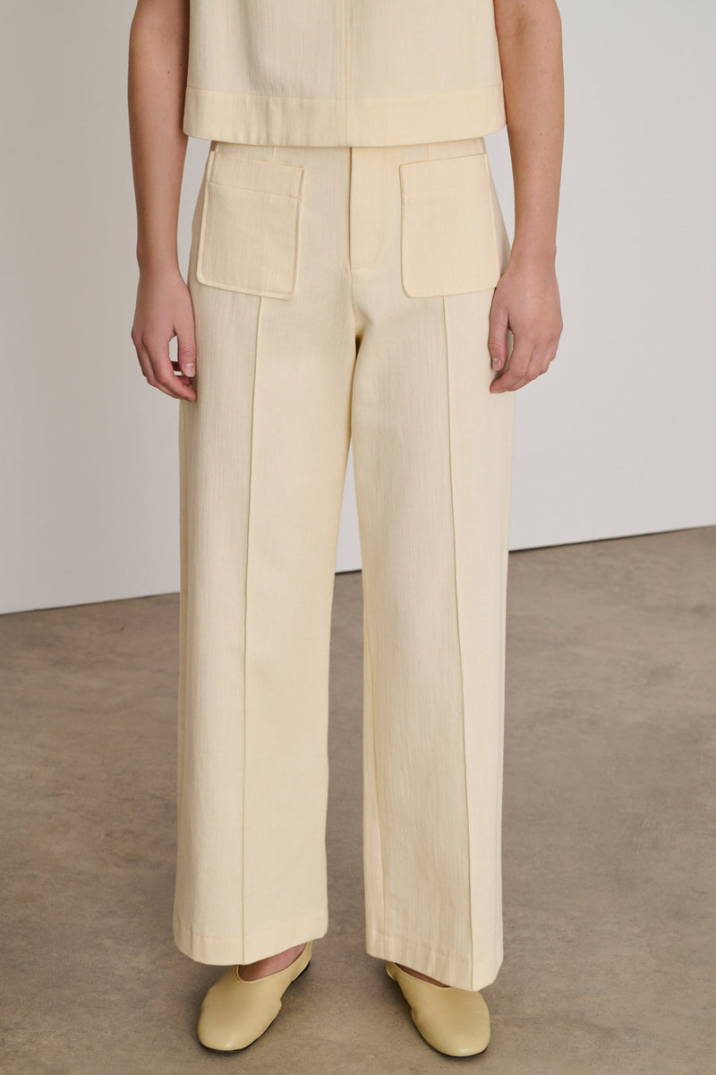 Harry Cotton Canvas Trousers
