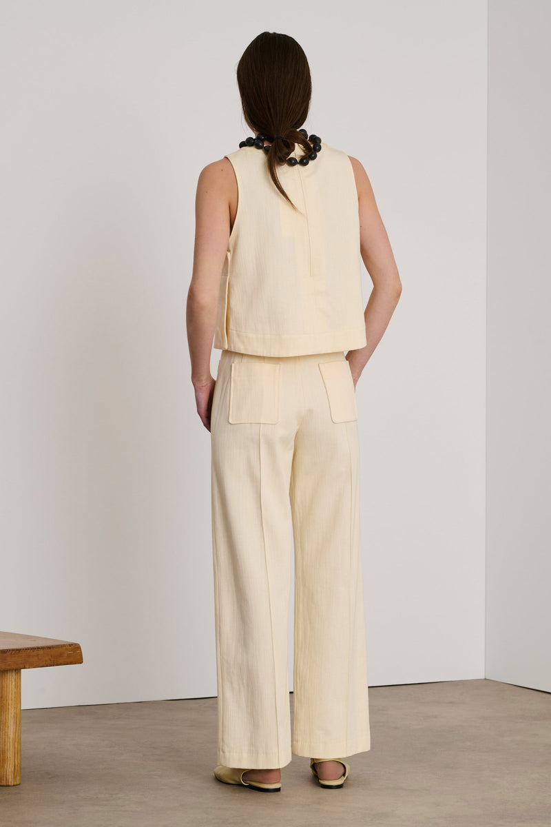 Harry Cotton Canvas Trousers