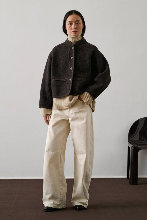 Olympe Boiled Wool Jacket