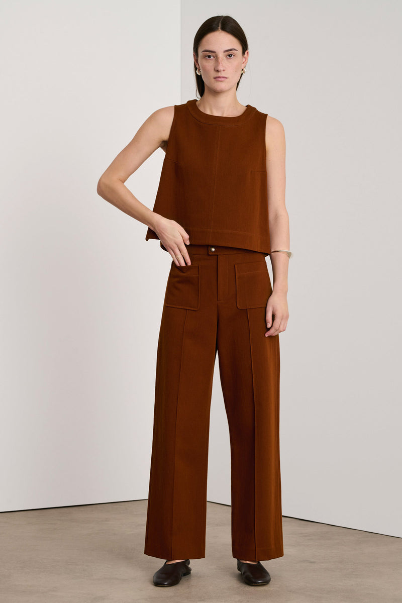 Pampa Cotton Canvas Top