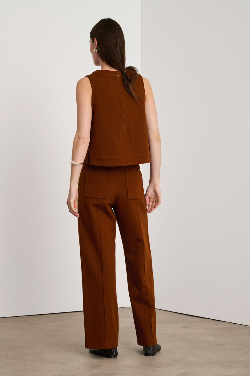 Pampa Cotton Canvas Top