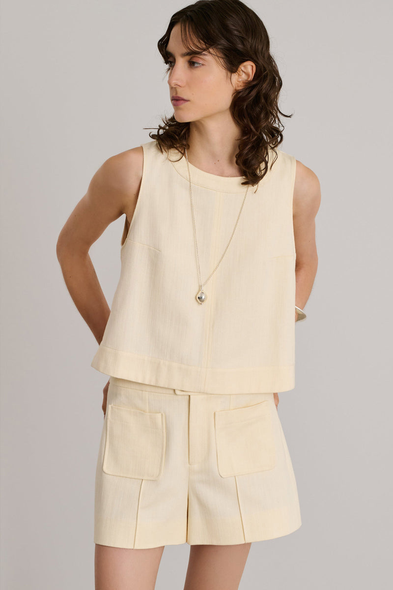 Pampa Cotton Canvas Top